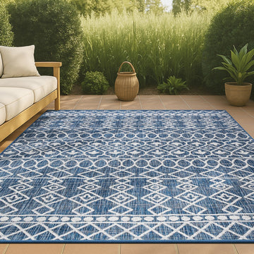 Kafel Tribal Bohemian Indoor/outdoor Area Rug